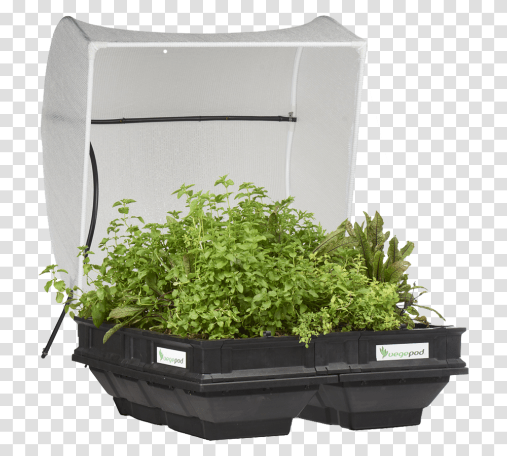 Medium Raised Garden Bed With Cover Vegepod, Potted Plant, Vase, Jar, Pottery Transparent Png
