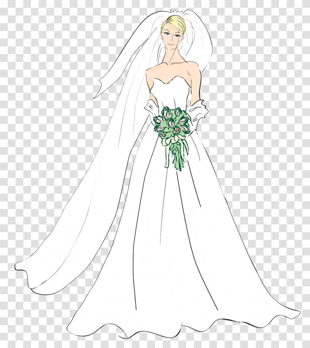 Medium Resolution Of Bridal Good Wedding Bride Clipart Bridals Clipart, Person, Gown, Fashion Transparent Png