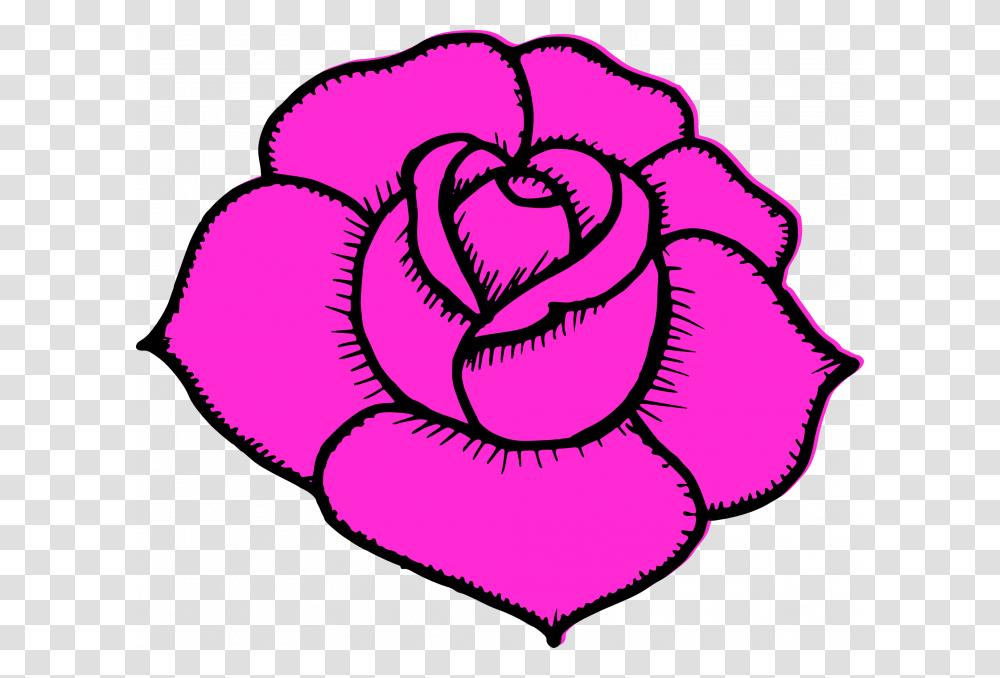 Medium Size Of How To Draw A Simple Tudor Rose Outline Simple Drawings Flowers Rose, Plant, Blossom, Spiral, Petal Transparent Png