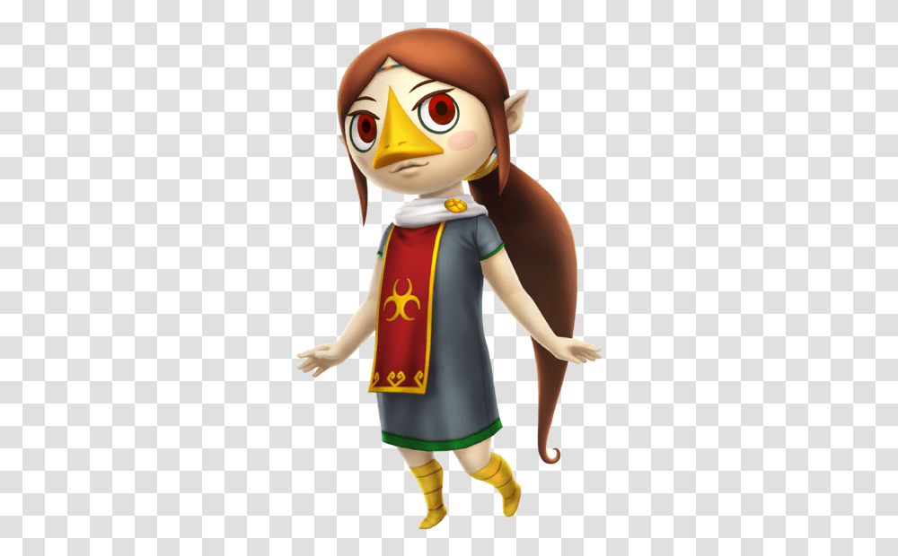 Medli Swapped Clothes Legend Of Zelda Medli, Person, Clothing, Figurine, Face Transparent Png