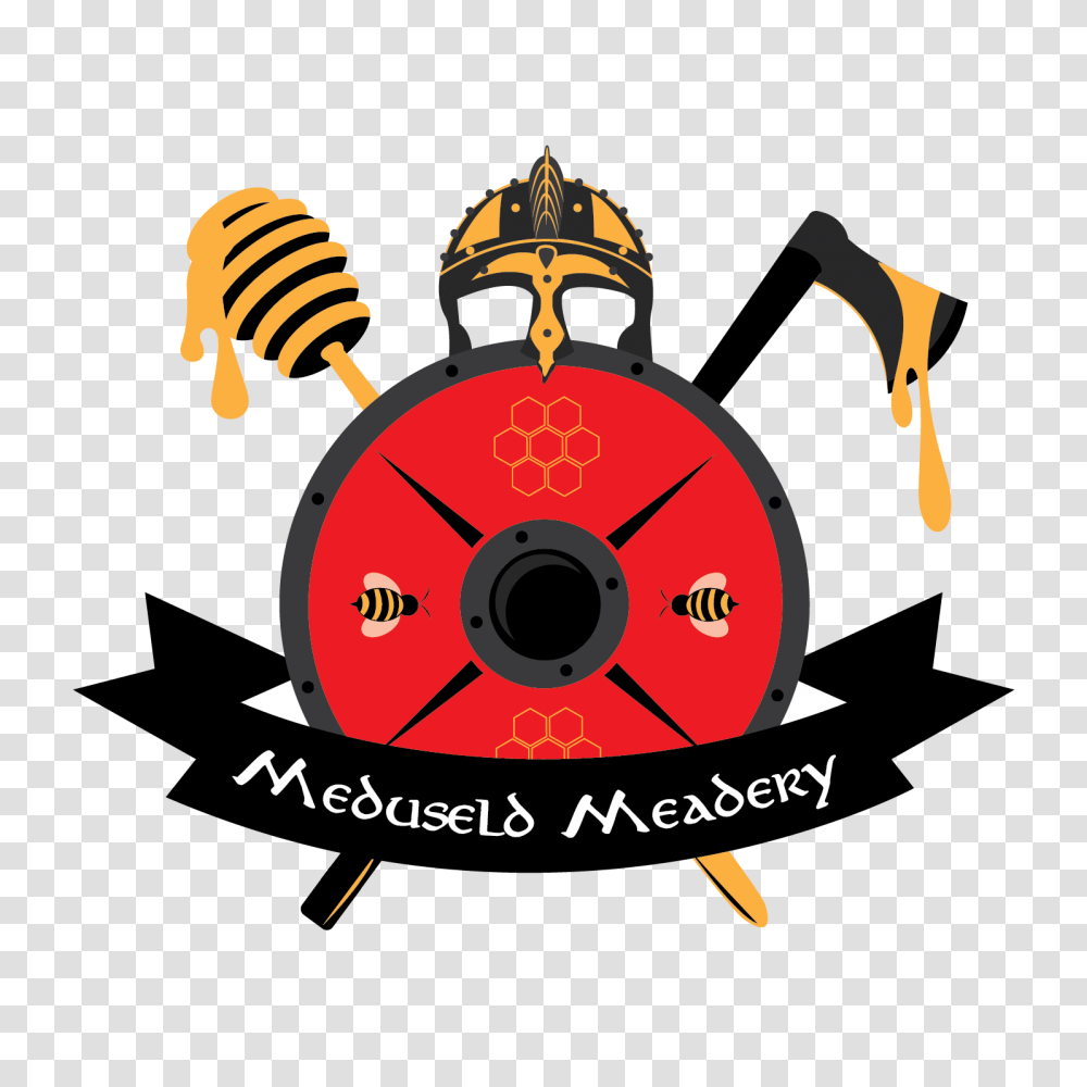 Meduseld Meadery, Logo, Emblem, Armor Transparent Png