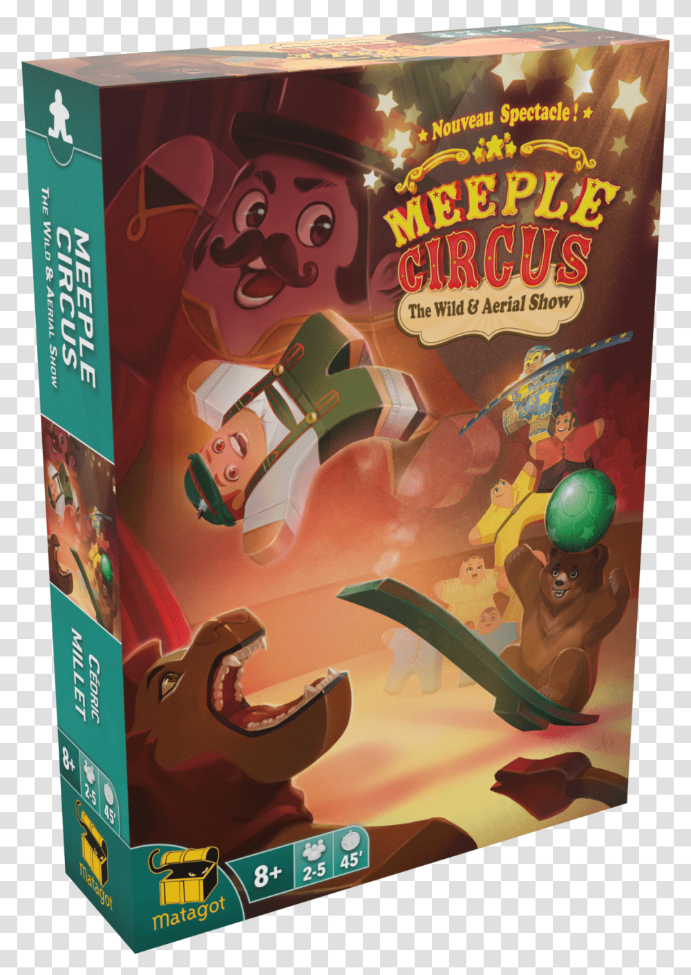 Meeple Circus The Wild Animal Amp Aerial Show Transparent Png
