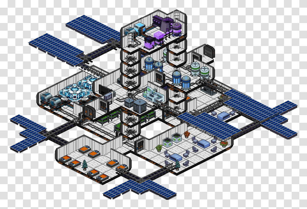 Meeple Station Vertical, Space Station Transparent Png