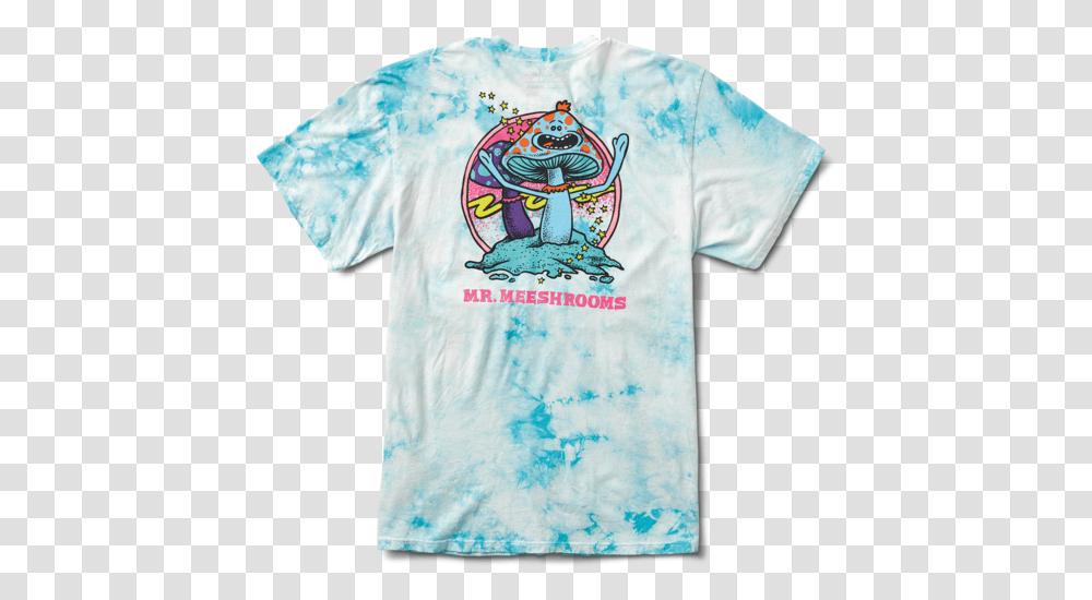 Meeshrooms Washed Tee Primitive Rick And Morty T Shirt, Apparel, T-Shirt, Dye Transparent Png