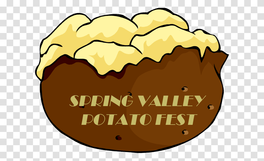 Meet At Xenia Station At Baked Potato Clipart, Cake, Dessert, Food, Pie Transparent Png