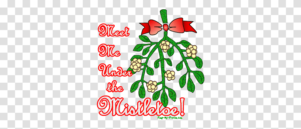 Meet Me Under The Mistletoe Animated Gifs Pastrami Tterem, Tree, Plant, Pattern, Flyer Transparent Png