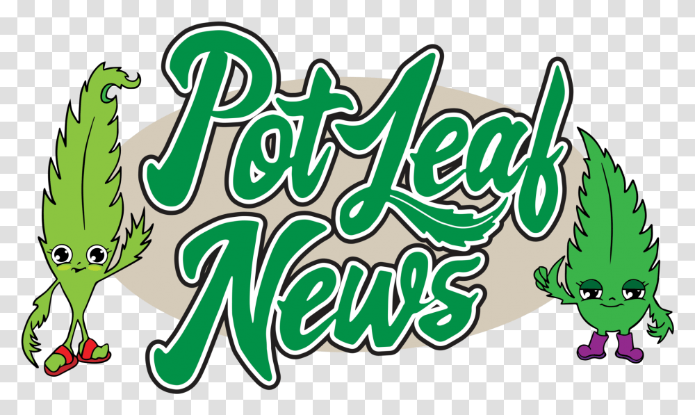 Meet Potleaf News A Weekly Canadian Cannabis Print, Label, Alphabet, Plant Transparent Png