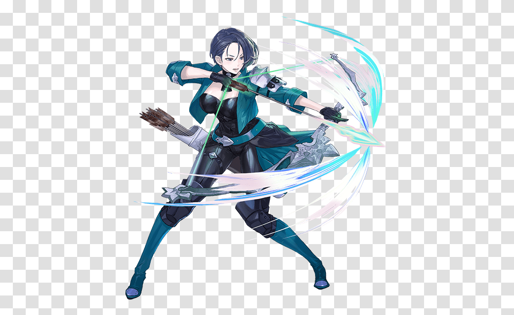 Meet Some Of The Heroes Fe Fire Emblem Heroes Shamir, Person, Human, Archery, Sport Transparent Png