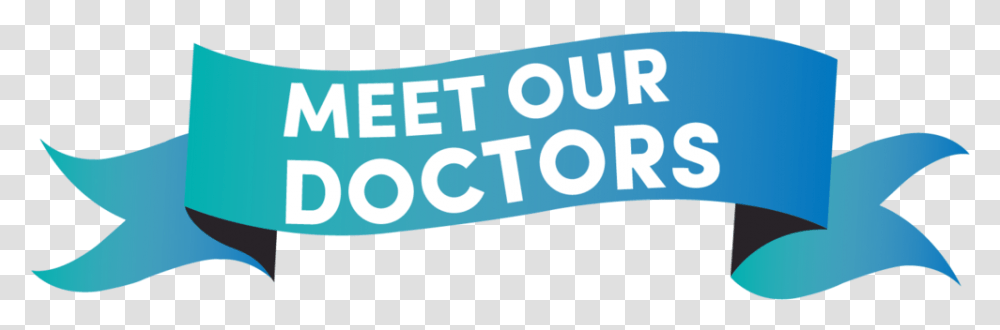 Meet The Doctors Ribbon 01 Electric Blue, Word, Label, Logo Transparent Png