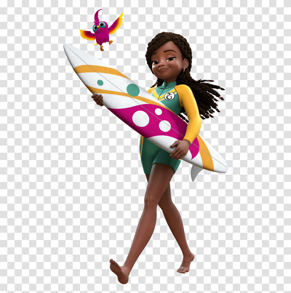 Meet The Lego Friends Sea Life Team Animated Andrea Lego Friends, Costume, Person, Elf, Outdoors Transparent Png