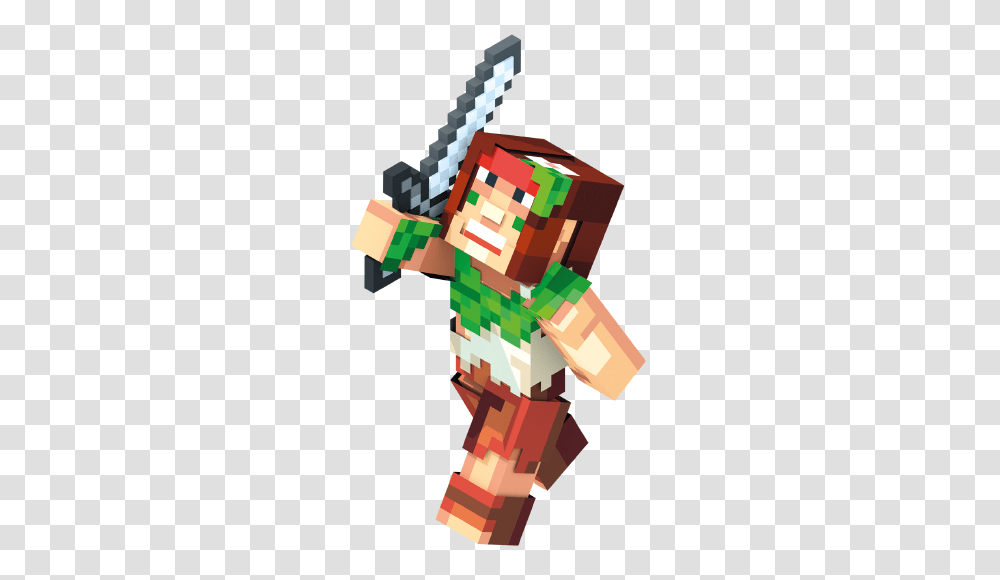 Meet The Mags Colourful Characters Minecraft, Toy, Elf Transparent Png