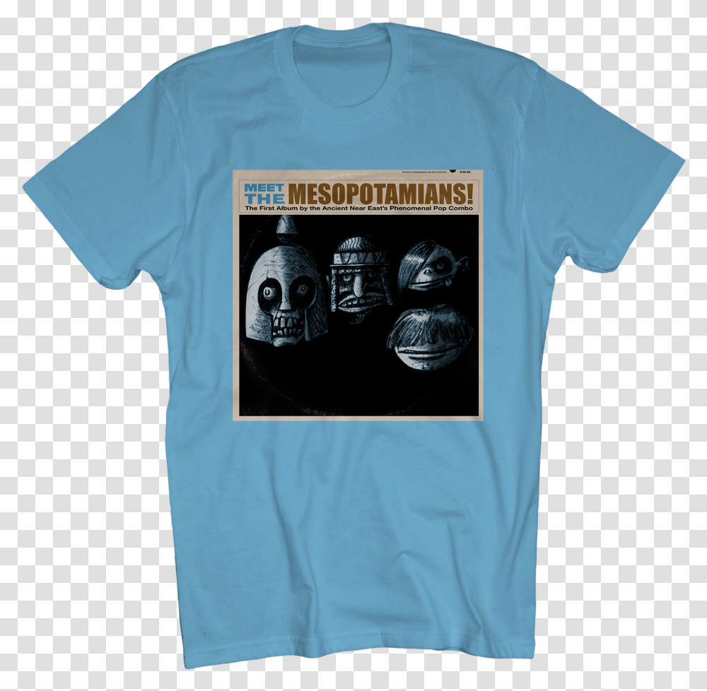 Meet The Mesopotamians On Blue They Might Be Giants T Shirt Mesopotamia, Apparel, T-Shirt Transparent Png
