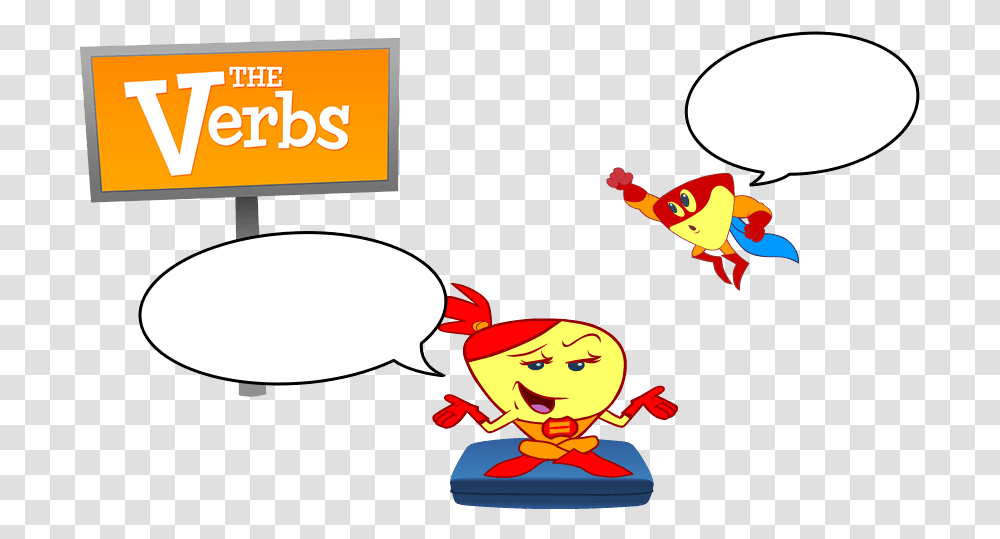 Meet Vinny The Action Verb And Lucy The Linking Verb Action Verb Grammaropolis, Fish, Animal Transparent Png