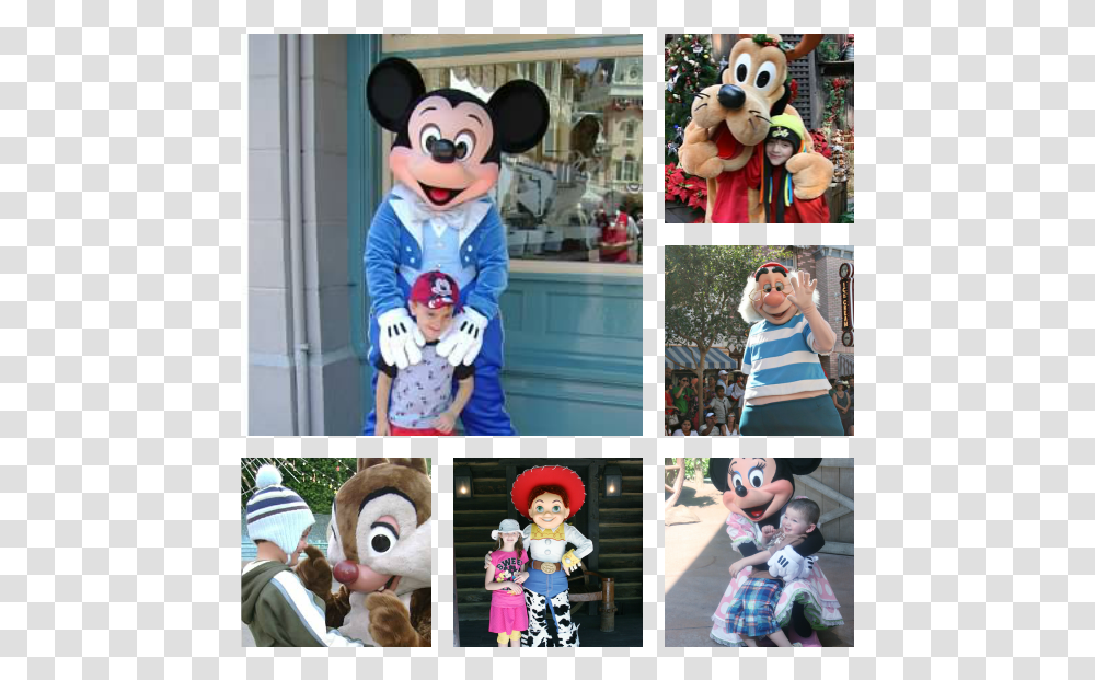 Meeting Disney Characters Top On Your Vacation Wishlist, Mascot, Doll, Toy, Person Transparent Png