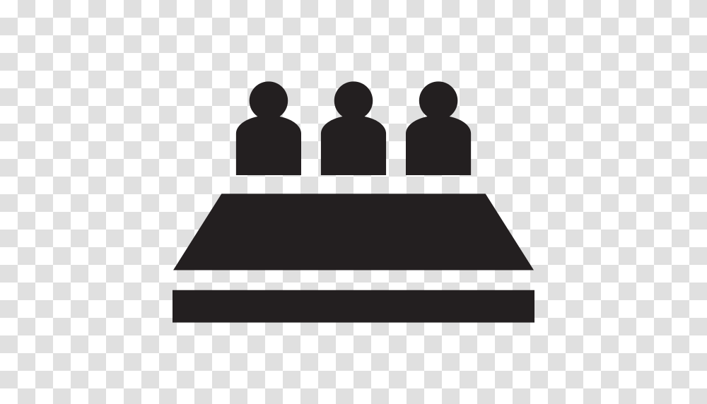 Meeting Room Icon, Silhouette, Tabletop, Lighting, Crowd Transparent Png