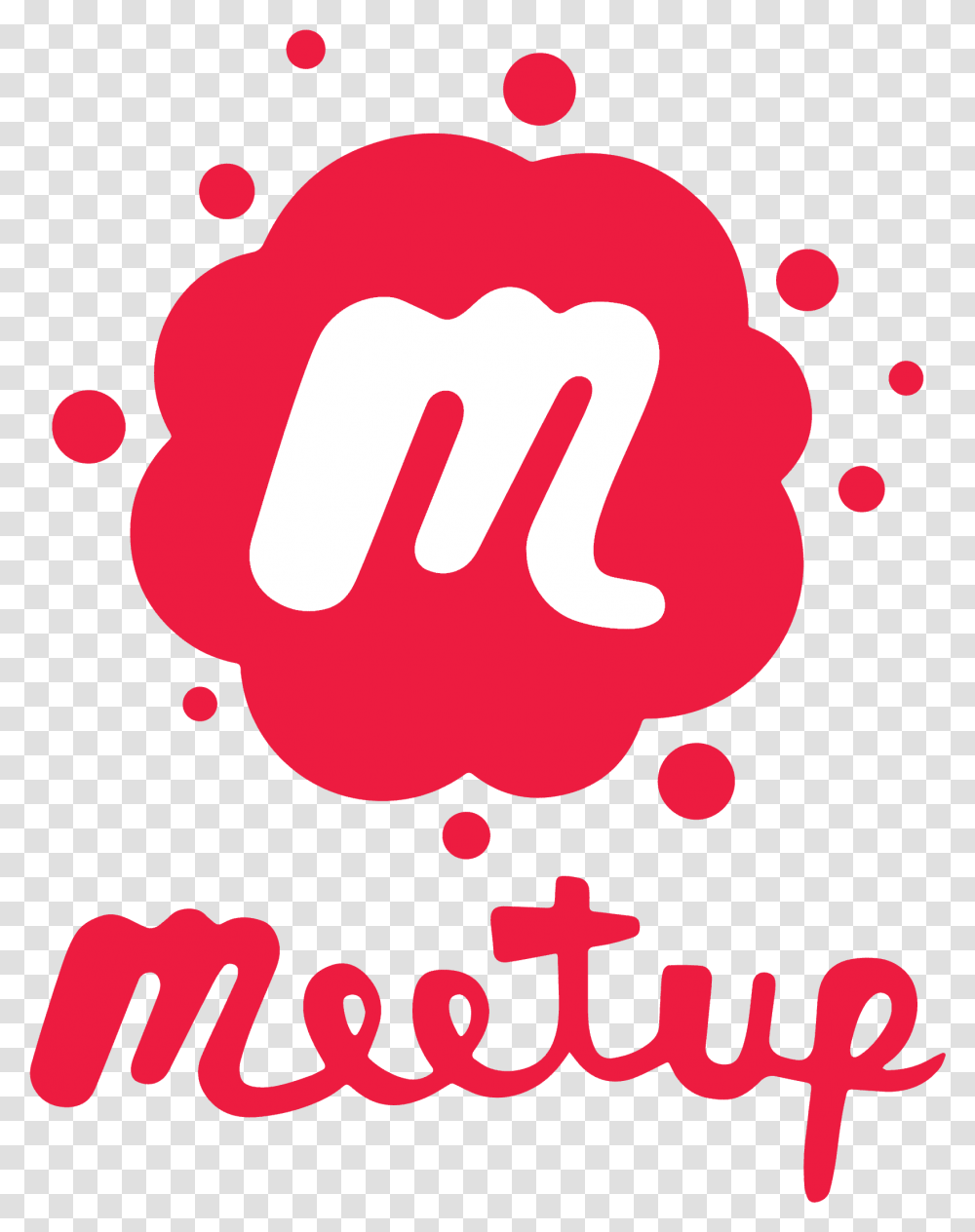 Meetup Logo Meetup Logo, Hand, Poster, Advertisement, Text Transparent Png