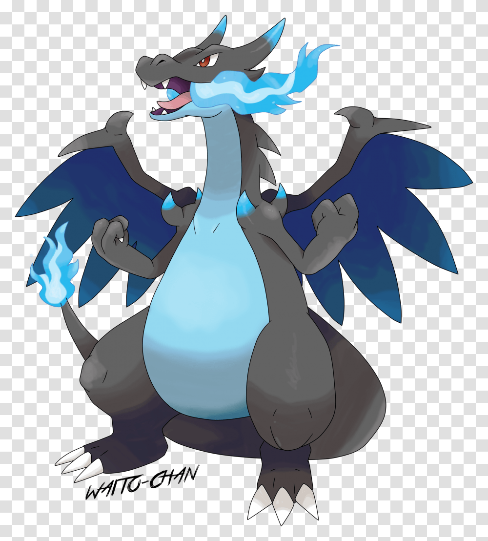 Mega Charizard X Gif, Dragon, Animal, Mammal, Wildlife Transparent Png