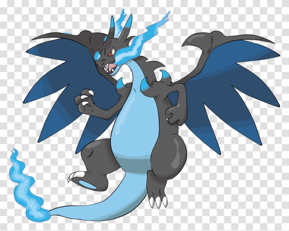 Mega Charizard X Pokemon Mega Charizard X, Dragon Transparent Png