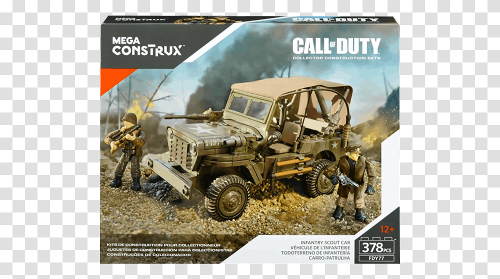 Mega Construx Call Of Duty, Person, Vehicle, Transportation, Military Uniform Transparent Png