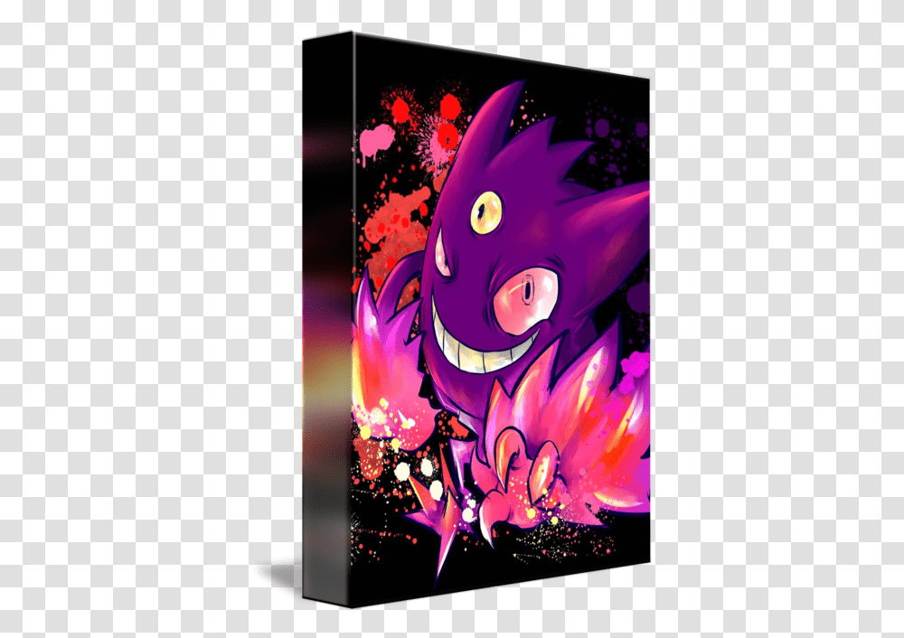 Mega Gengar By Psycho Delicia Mega Ghengar, Graphics, Art, Manga, Comics Transparent Png