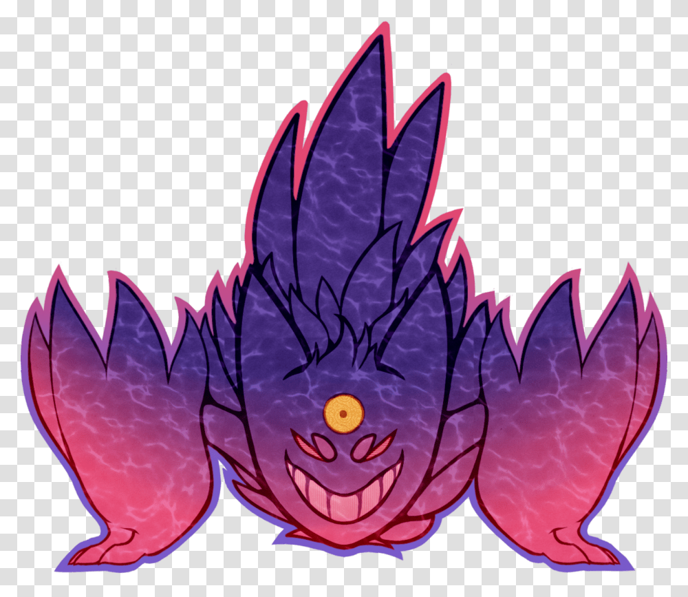 Mega Gengar Weasyl, Pattern, Ornament Transparent Png