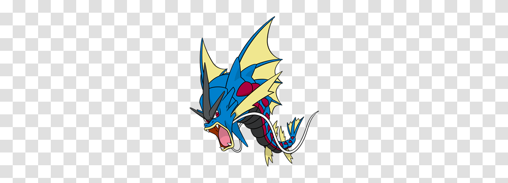 Mega Gyarados, Dragon, Poster, Advertisement Transparent Png