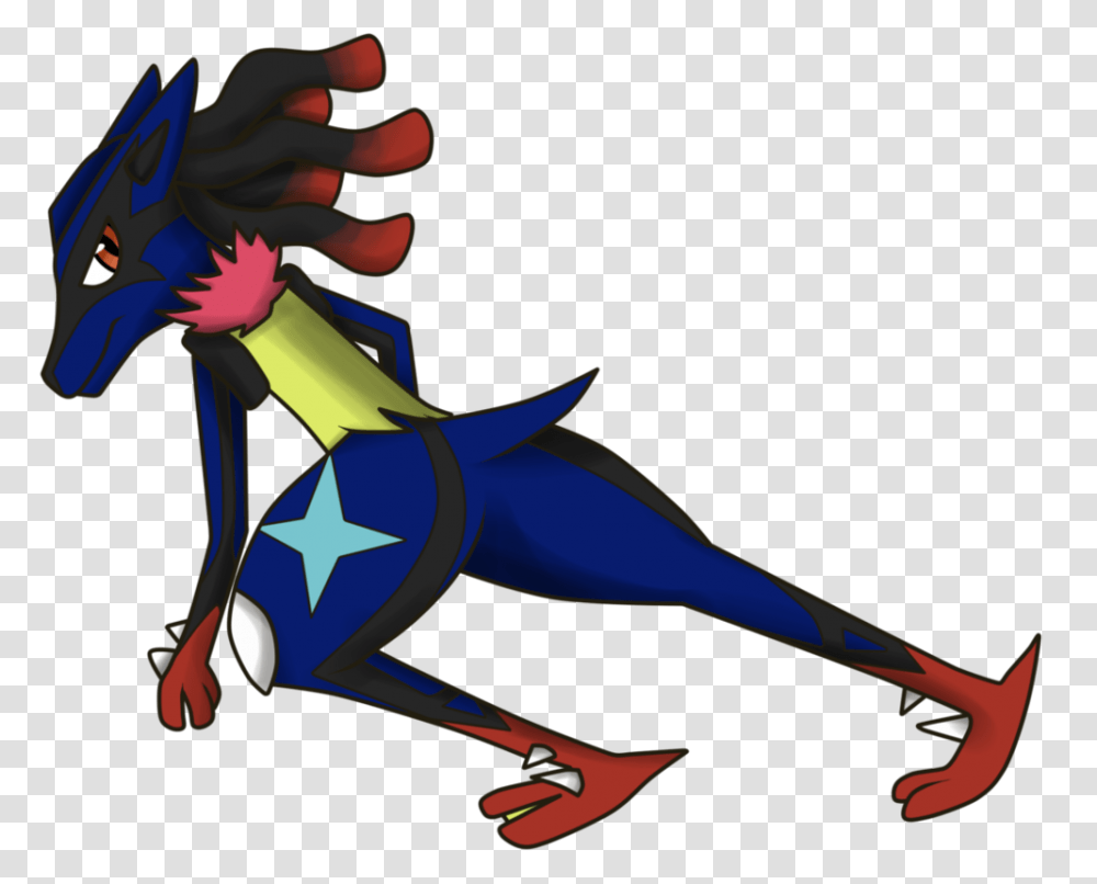 Mega Lucario Fusioned With Greninja, Airplane, Aircraft, Vehicle, Transportation Transparent Png