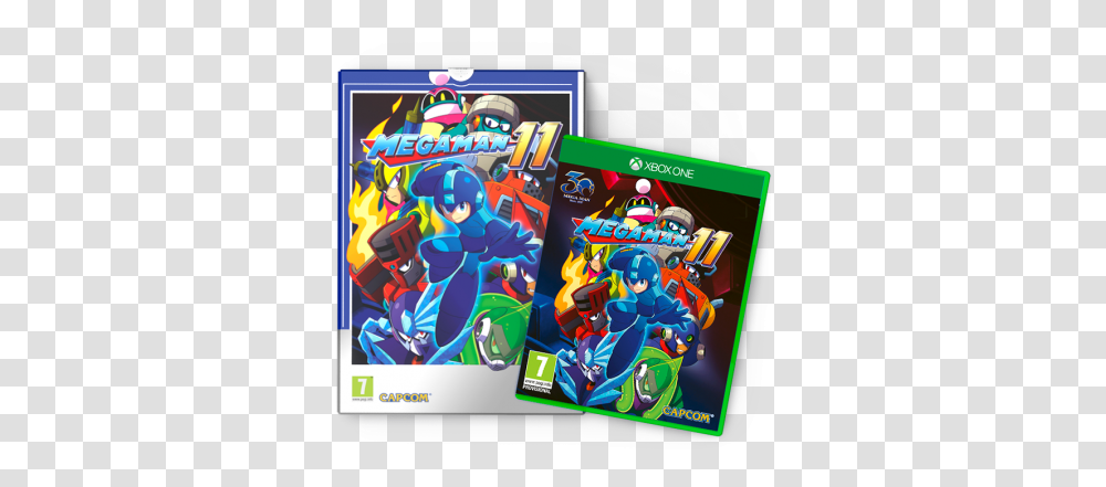 Mega Man 11 Collector's Edition Xbox One Pix'n Love Publishing Mega Man Game Collection Xbox One, Super Mario Transparent Png