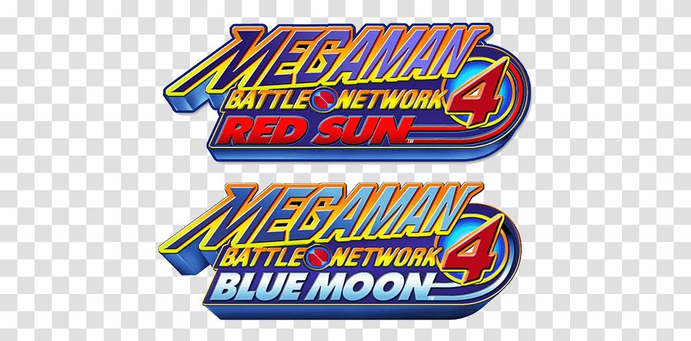 Mega Man Battle Network 4 Video Game Jrpg Action Rpg Megaman Battle Network 4 Logo, Flyer, Poster, Paper, Advertisement Transparent Png