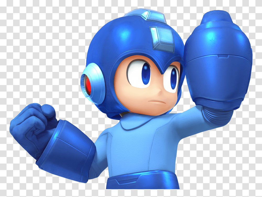 Mega Man From Super Smash Bros, Robot, Helmet, Apparel Transparent Png
