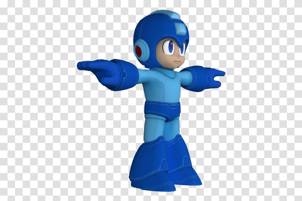 Mega Man T Pose, Toy, Robot Transparent Png