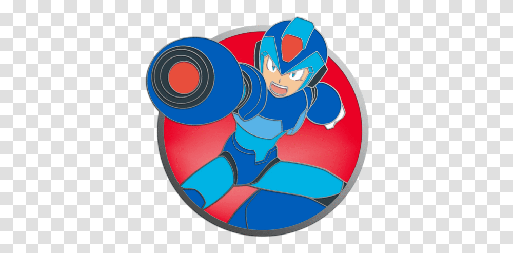 Mega Man X Pin Captain America, Disk, Art, Dvd, Machine Transparent Png