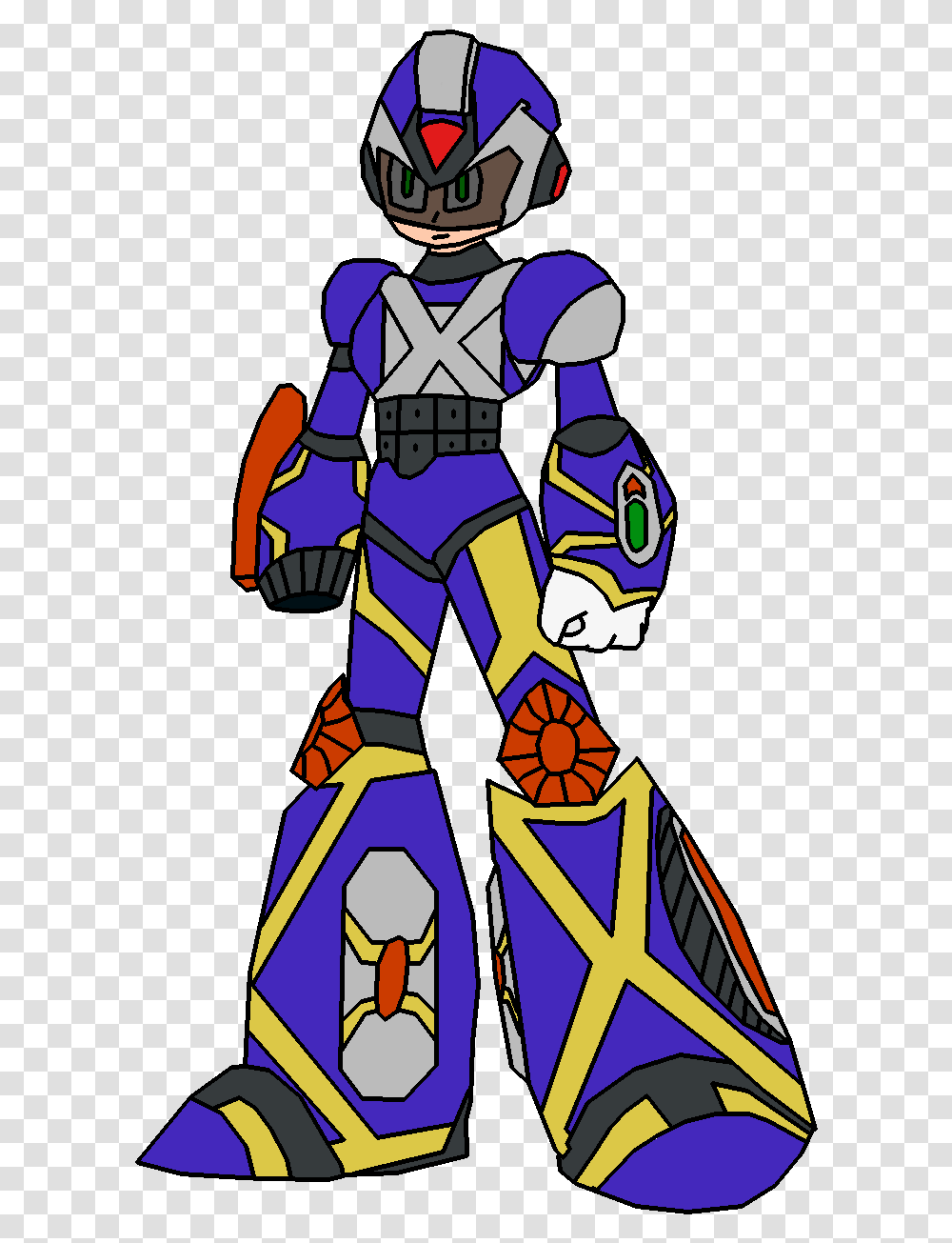 Mega Man X S Riot Armor Cartoon, Fireman, Knight, Costume Transparent Png