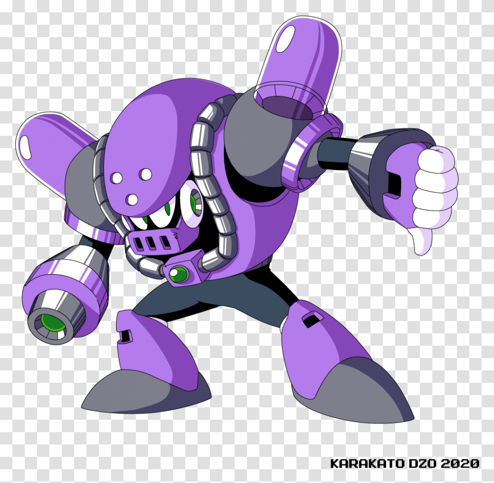 Mega Man Y1 Lmteam Twitter Megaman Y 1, Graphics, Art, Robot, Purple Transparent Png