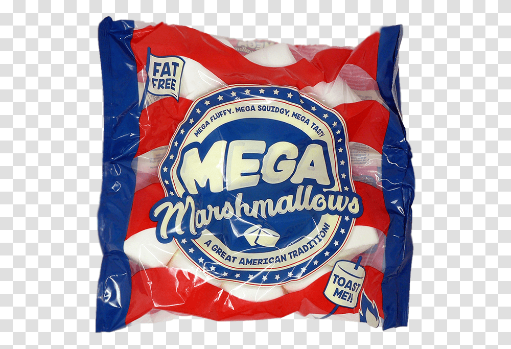 Mega Marshmallows Snack Mega Marshmallows, Food, Cushion, Sweets, Confectionery Transparent Png