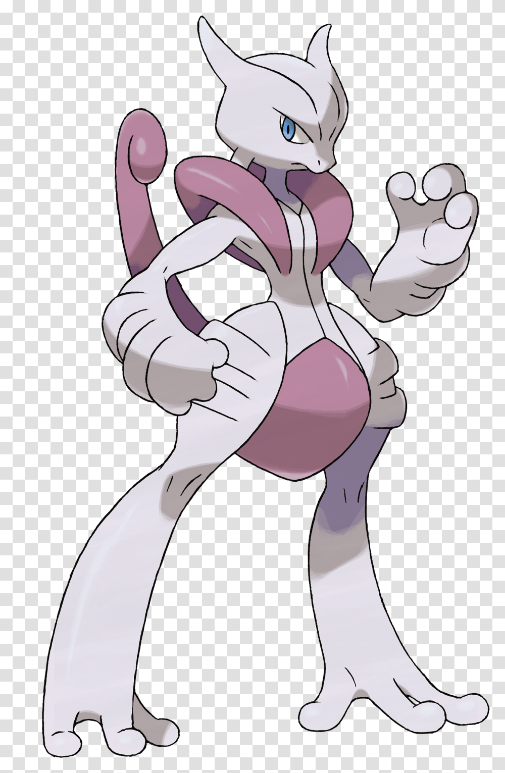 Mega Mewtwo X, Person, Human, Hook, Claw Transparent Png