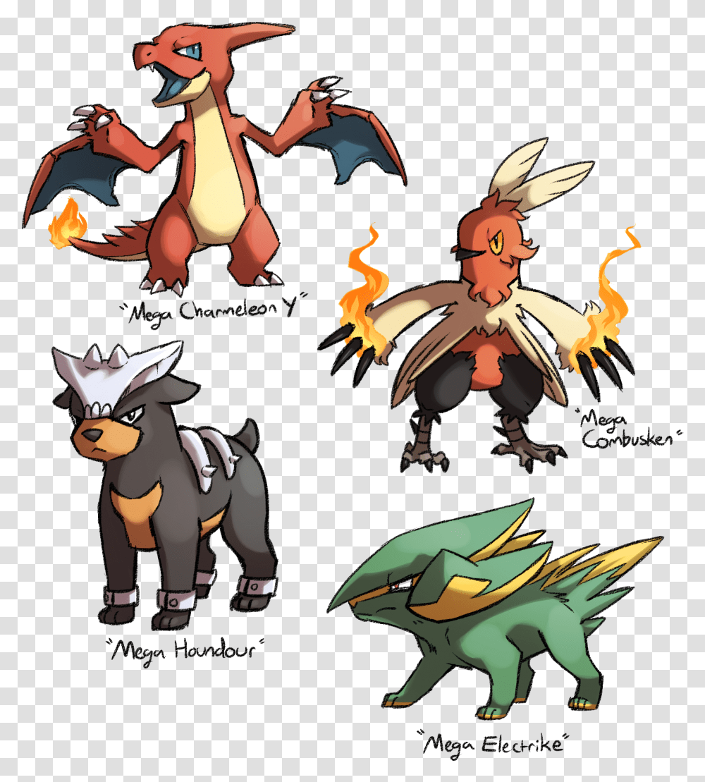 Mega Pokemon, Dragon, Horse, Mammal, Animal Transparent Png