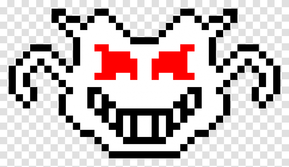 Mega Sans Head Pixel Art Cat Face, First Aid, Pac Man, Pillow Transparent Png