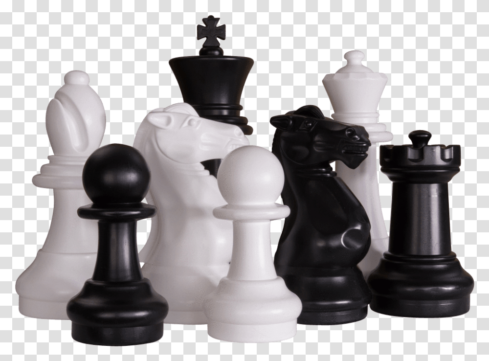 Megachess 16 Inch Plastic Giant Chess Set Chess Pieces, Game Transparent Png