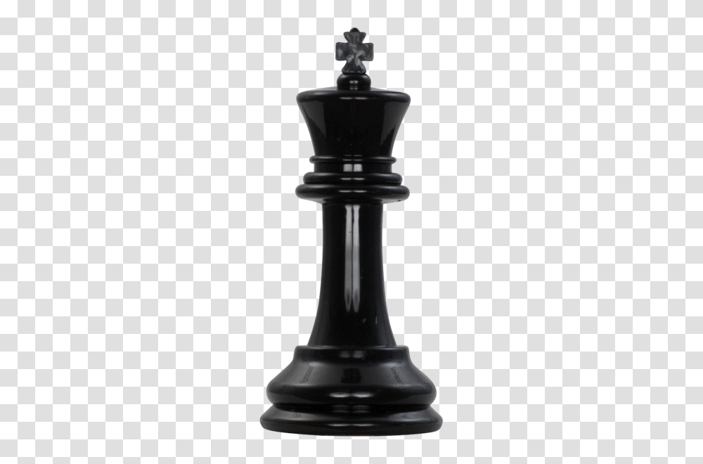 Megachess Inch Dark Plastic King Giant Chess Piece Lawngames Transparent Png
