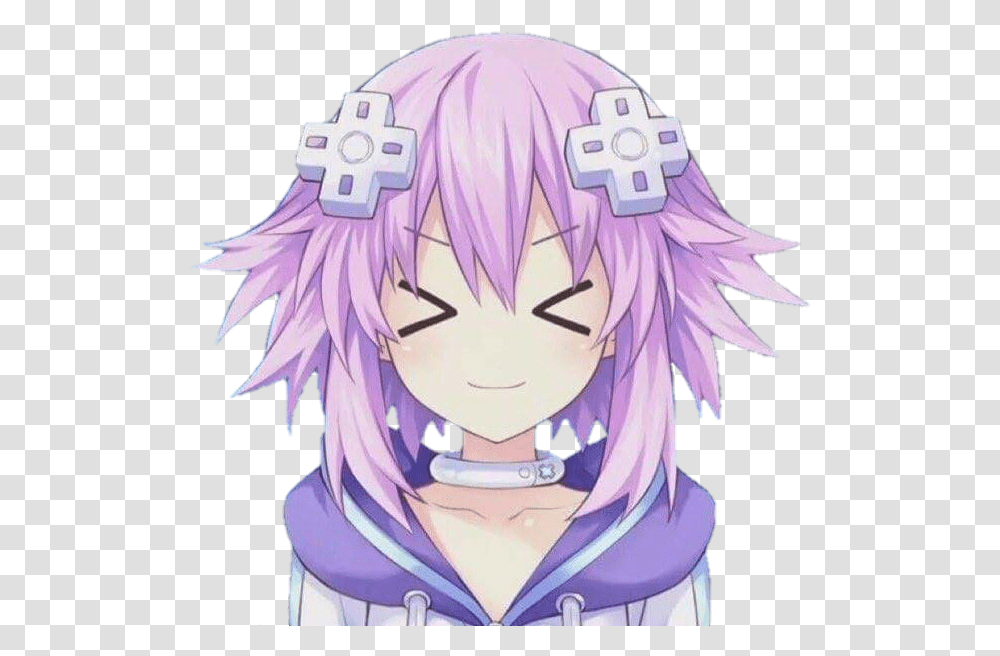 Megadimension Neptunia Vii Neptune, Manga, Comics, Book, Person Transparent Png