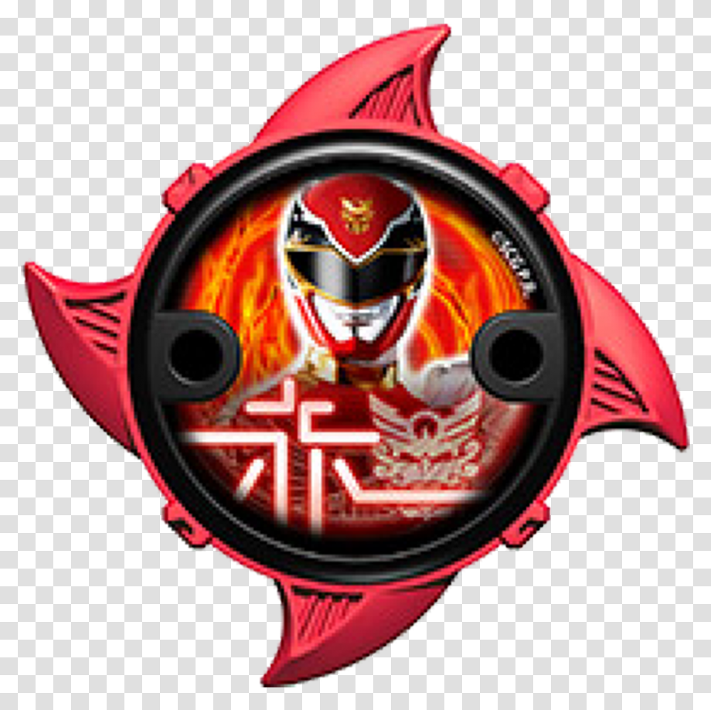 Megaforce Red Ninja Power Star Ninja Steel Power Rangers Sword, Logo Transparent Png