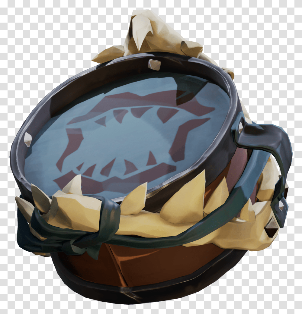 Megalodon Sea Of Thieves Hd Meglodon Sea Of Thieves, Helmet, Apparel, Plant Transparent Png