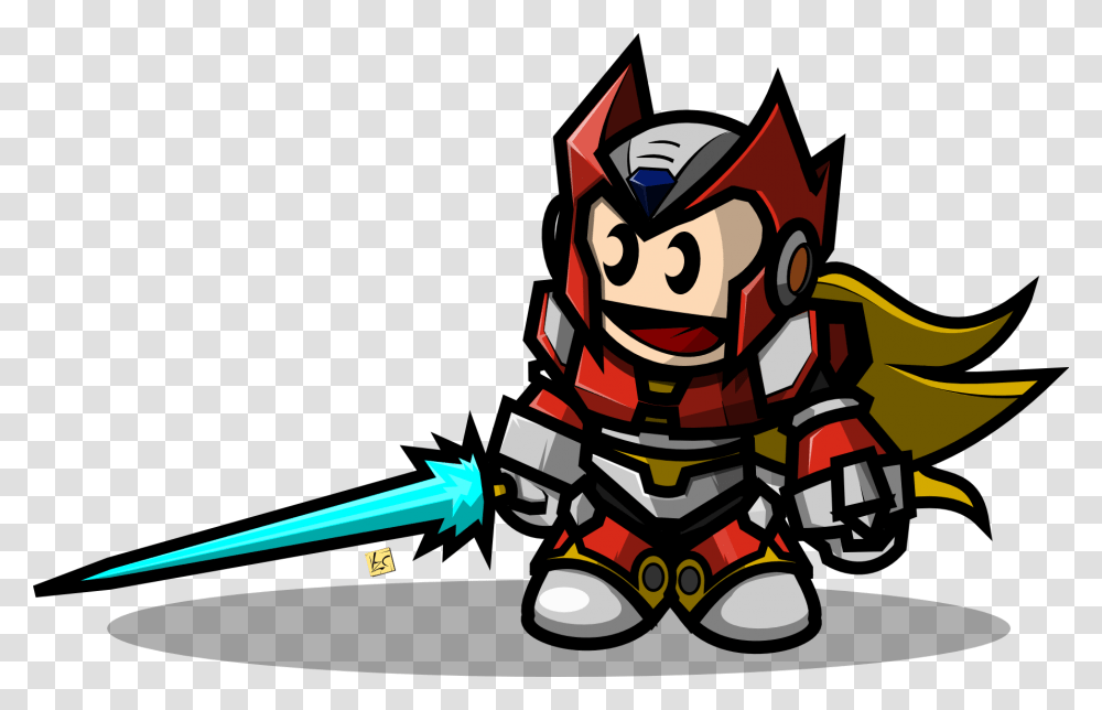 Megaman Clipart Zero, Samurai, Pirate, Ninja, Doodle Transparent Png