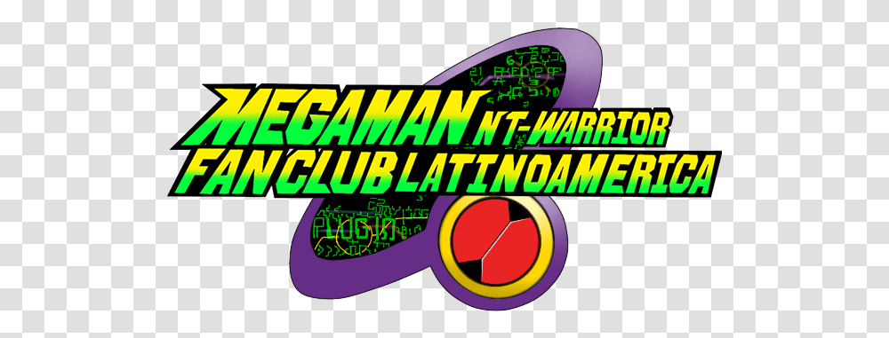 Megaman Nt Warrior Fan Club Latinoamerica Logo By Ligoni Language, Flyer, Poster, Paper, Advertisement Transparent Png