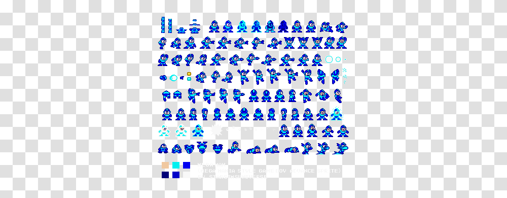 Megaman Sprite Image, Alphabet, Rug, Number Transparent Png