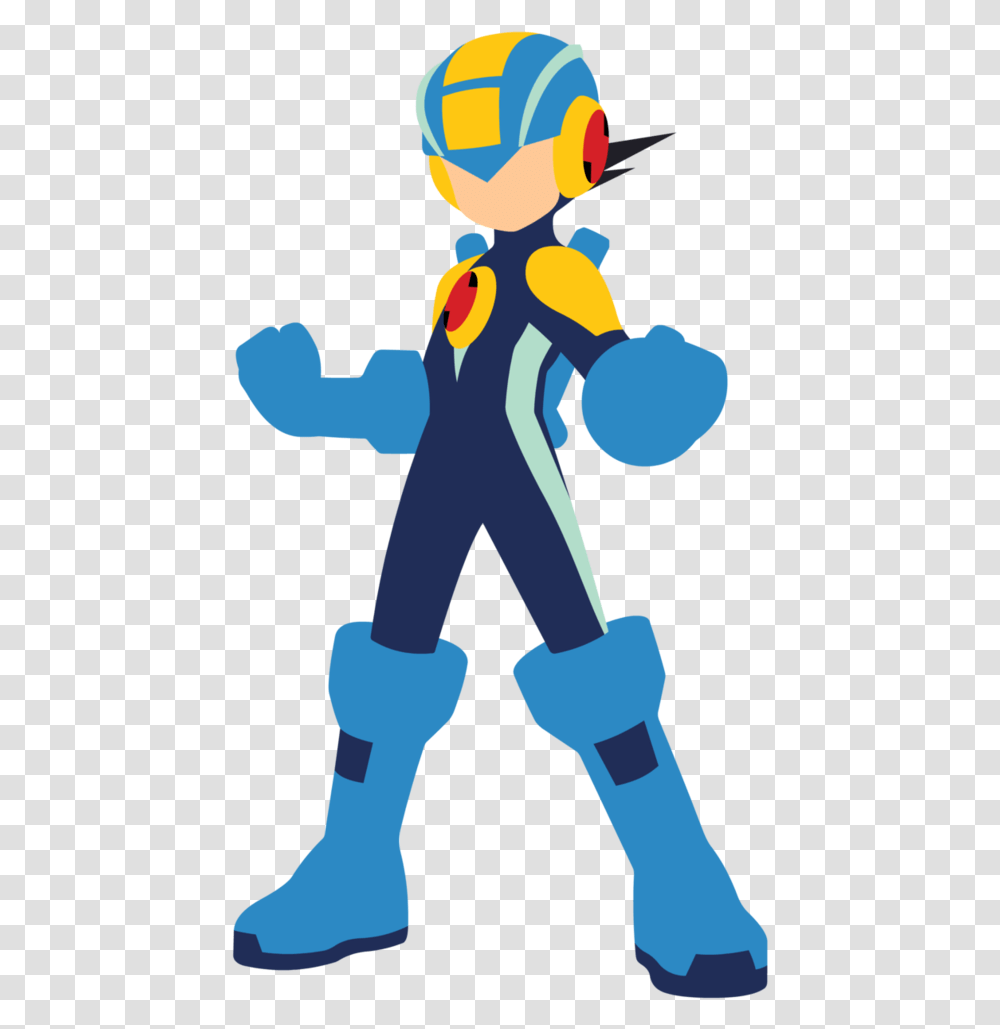 Megaman Vector By Jax89man Mega Man X Vector Megaman Nt Warrior Anime, Person, Human, Juggling, Sleeve Transparent Png