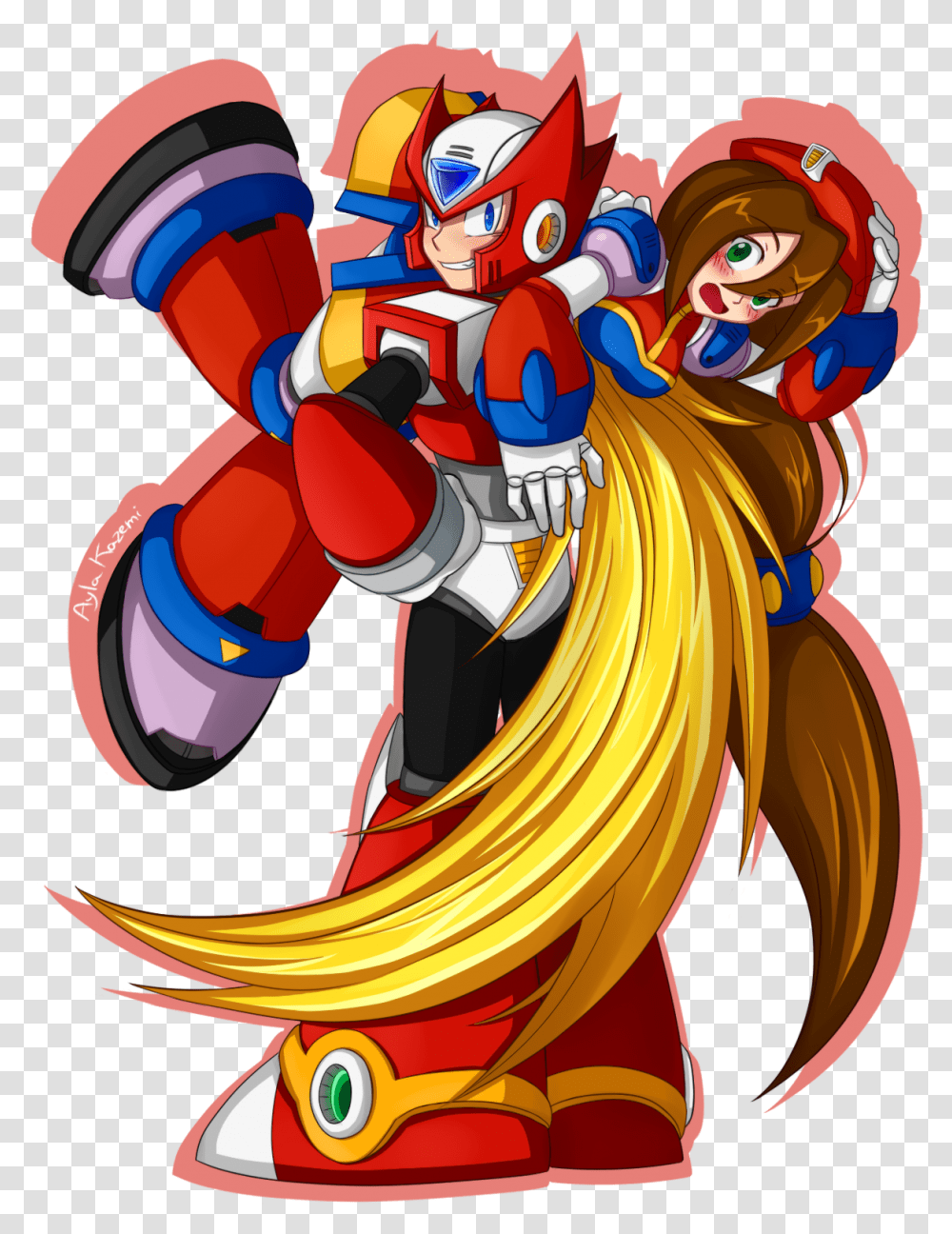 Megaman X Zero Image Zero Mega Man X, Graphics, Art, Modern Art, Doodle Transparent Png