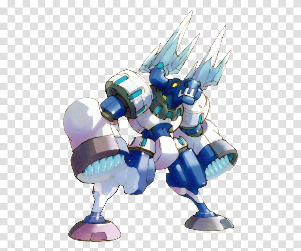 Megaman Zero Ice Boss, Toy, Robot Transparent Png
