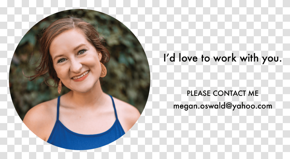 Megan Oswald About Me Clean Water Please, Face, Person, Human, Female Transparent Png